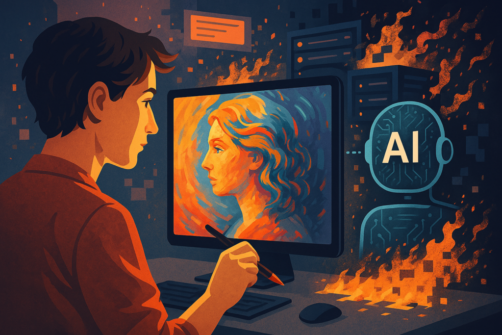 La fiebre de las imágenes generadas por ChatGPT pone a prueba los servidores de OpenAI