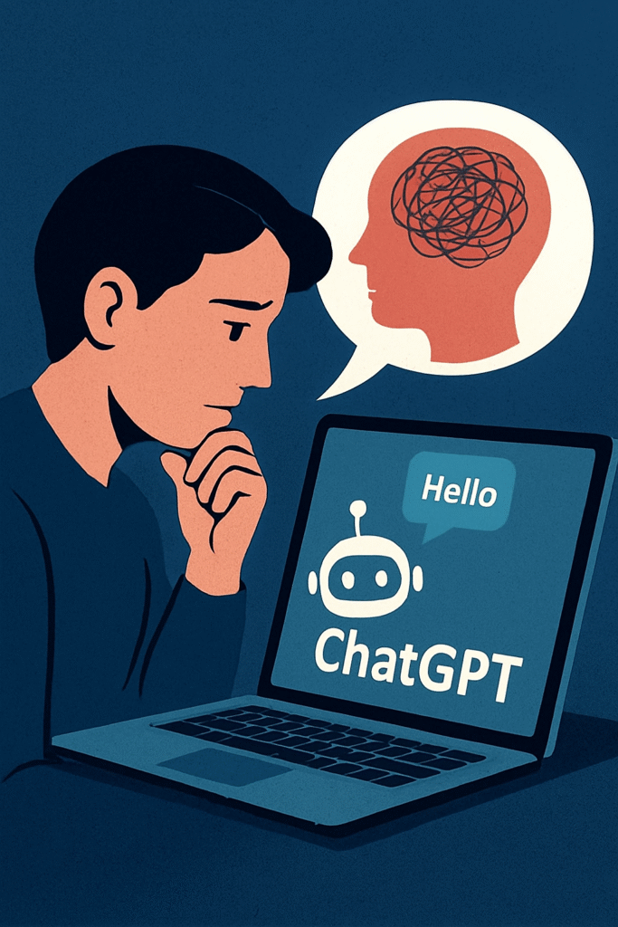ChatGPT como psicólogo: urgencia emocional o riesgo encubierto de dependencia y paranoia