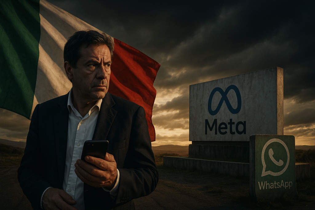 Italia exige a Meta la suspensión de su política anti-competencia en WhatsApp