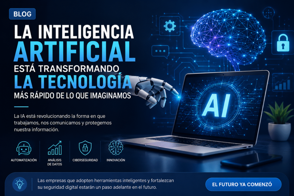 La Inteligencia Artificial Está Transformando la Tecnología Más Rápido de lo que Imaginamos
