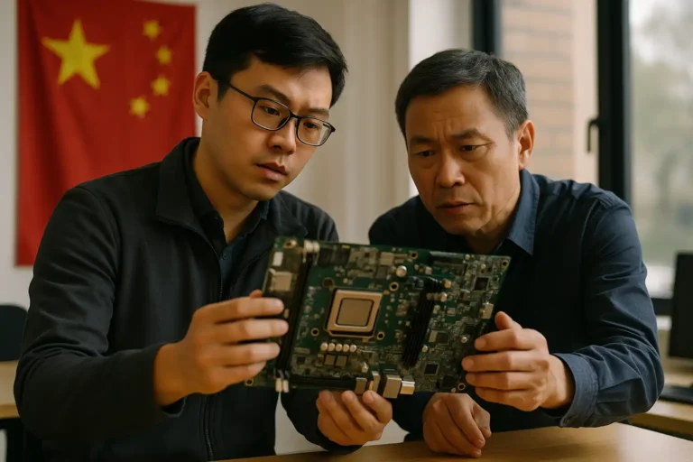 China refuerza la defensa de sus diseños de chips tras veto de EEUU